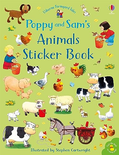 Imagen de archivo de Poppy and Sam's Animals Sticker Book a la venta por Blackwell's