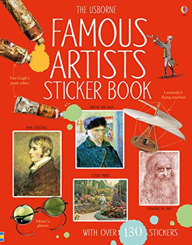 9781474953122: Famous Artists Sticker Book (Art Sticker Books)