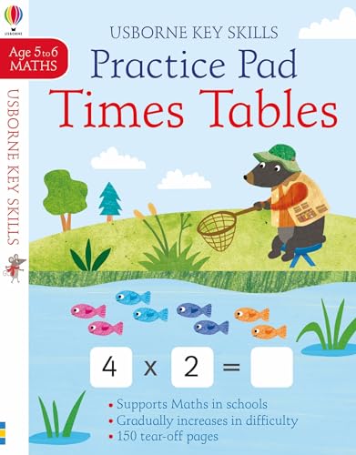 9781474953337: Times Tables Practice Pad 5-6 (Key Skills): 1