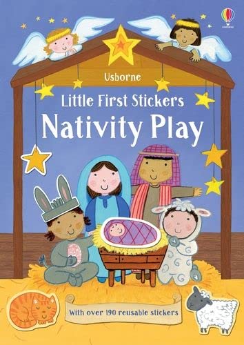 Beispielbild fr Little First Stickers Nativity Play zum Verkauf von AwesomeBooks