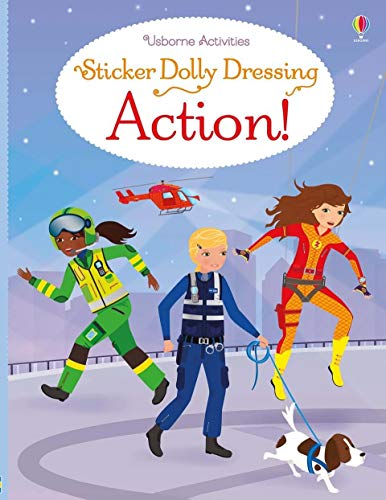 Stock image for Action! (Sticker Dolly Dressing) for sale by AwesomeBooks