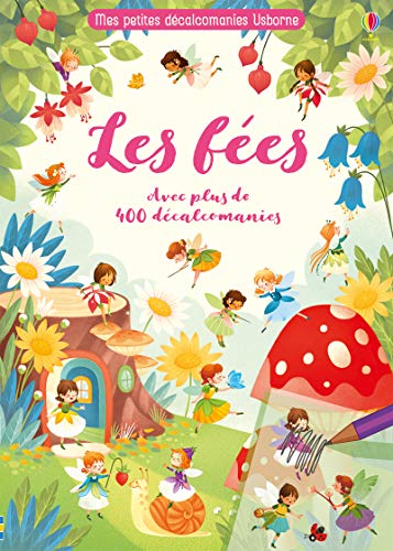 Imagen de archivo de Les f es - Mes petites d calcomanies Usborne a la venta por BookstoYou