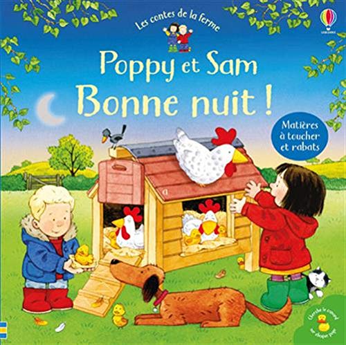 Stock image for Poppy et Sam - Bonne nuit ! - Les contes de la ferme for sale by Ammareal
