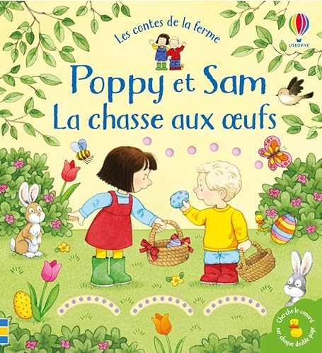 Stock image for Poppy et Sam - La chasse aux oeufs - Les contes de la ferme for sale by Greener Books