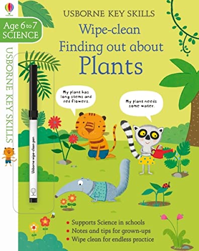 Beispielbild fr Wipe-Clean Finding Out About Plants 6-7 (Wipe-Clean Key Skills): 1 zum Verkauf von WorldofBooks