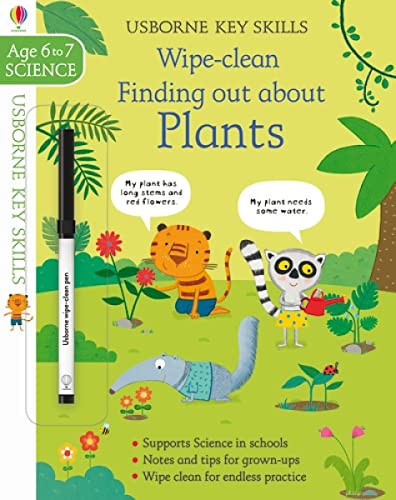 Imagen de archivo de Wipe-Clean Finding Out About Plants 6-7 (Wipe-Clean Key Skills): 1 a la venta por WorldofBooks