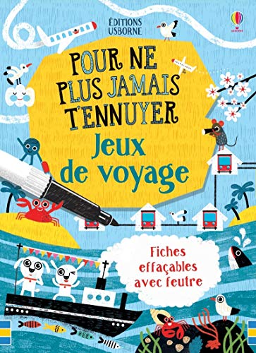 Beispielbild fr Jeux de voyage - Pour ne plus jamais t'ennuyer zum Verkauf von Ammareal