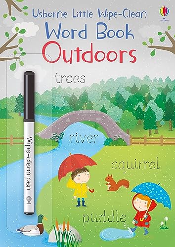 Stock image for Outdoors (Little Wipe-Clean Word Books): 1 for sale by AwesomeBooks