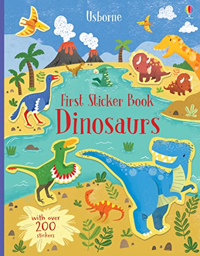 Beispielbild fr First Sticker Book Dinosaurs (First Sticker Books) zum Verkauf von Front Cover Books