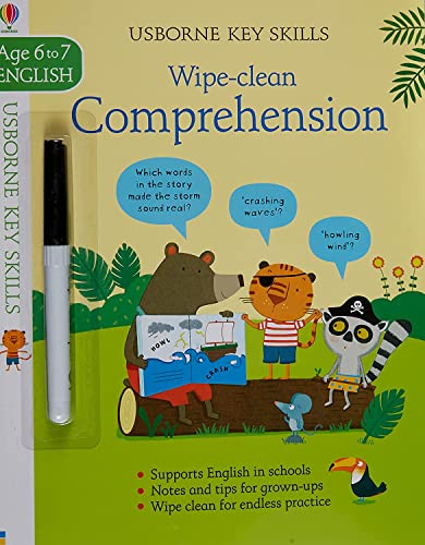 Stock image for Wipe-Clean Comprehension 6-7 (Wipe-Clean Key Skills): 1 for sale by WorldofBooks
