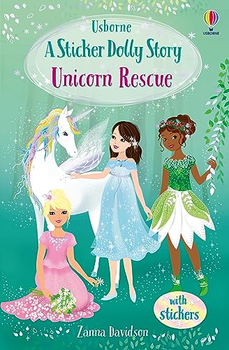 Beispielbild fr Sticker Dolly Stories: Unicorn Rescue: A Magic Dolls Story zum Verkauf von WorldofBooks