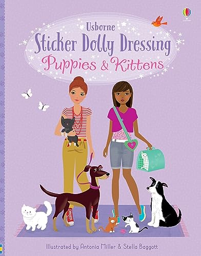 Beispielbild fr Sticker Dolly Dressing Puppies &amp; Kittens zum Verkauf von Blackwell's