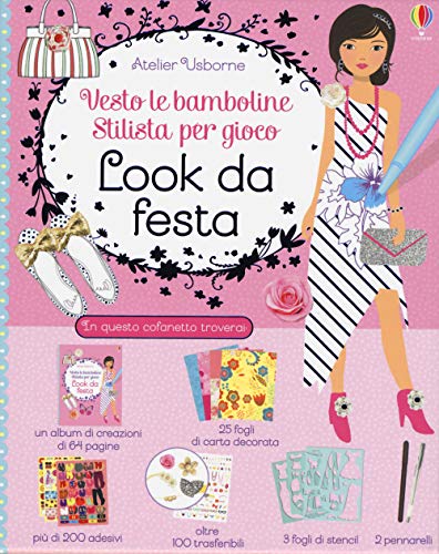 Stock image for Look da festa. Vesto le bamboline. Stilista per gioco. Con adesivi (ita) for sale by Brook Bookstore