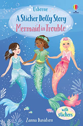 Imagen de archivo de Mermaid in Trouble - Usborne Sticker Dollies a la venta por Zoom Books Company