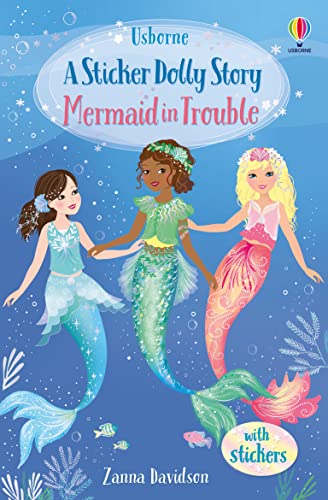 Stock image for Mermaid in Trouble - Usborne Sticker Dollies for sale by Zoom Books Company