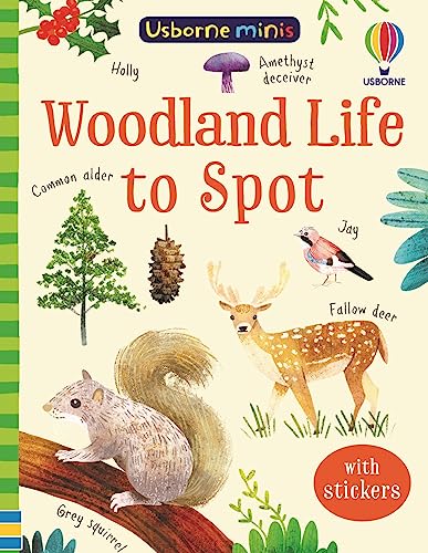 9781474975001: Woodland life to spot (Usborne Minis)