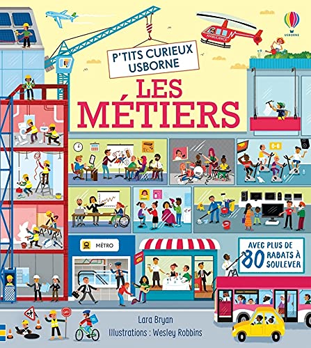 Beispielbild fr Les mtiers - P'tits curieux Usborne zum Verkauf von Ammareal