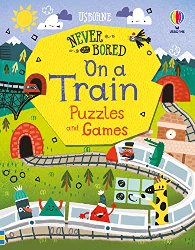Stock image for Never Get Bored on a Train Puzzles & Games: 1 for sale by AwesomeBooks
