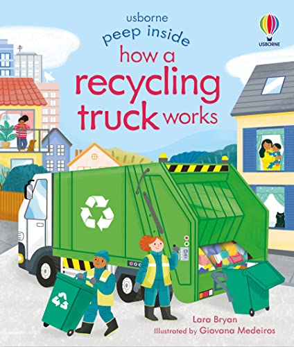 9781474986083: Peep Inside How a Recycling Truck Works