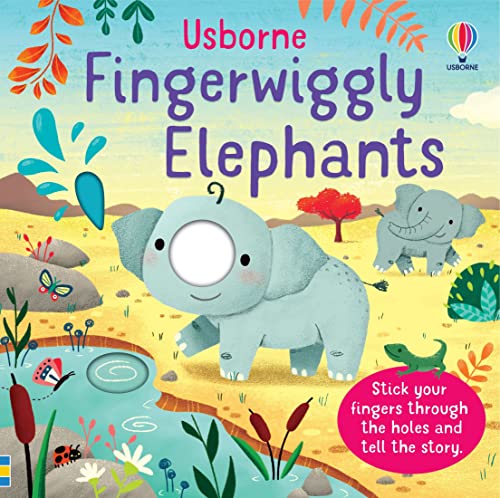 Stock image for Fingerwiggly Elephants (Fingerwiggles) for sale by AwesomeBooks