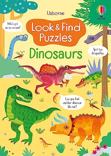 Beispielbild fr Look & Find Puzzles Dinosaurs zum Verkauf von ThriftBooks-Dallas