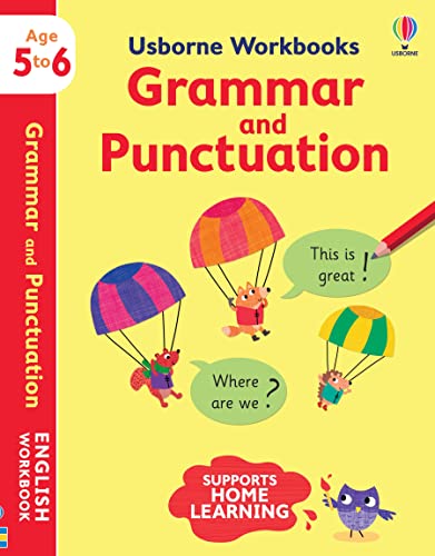 Beispielbild fr Usborne Workbooks Grammar and Punctuation 5-6 zum Verkauf von WorldofBooks