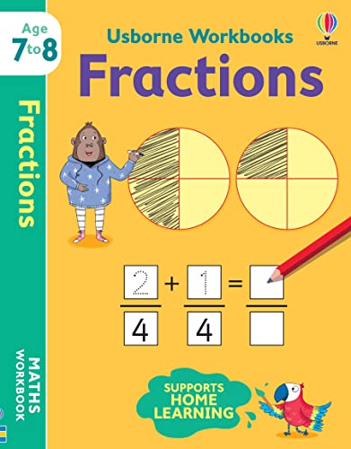 Beispielbild fr Usborne Workbooks Fractions 7-8 zum Verkauf von GreatBookPrices