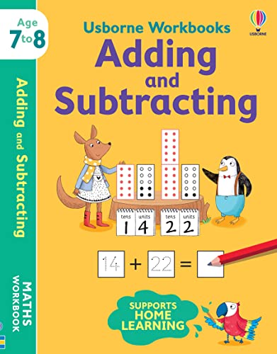 Beispielbild fr Usborne Workbooks Adding and Subtracting 7-8 zum Verkauf von Blackwell's