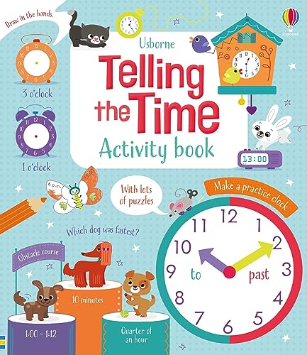 Imagen de archivo de Telling the Time Activity Book (Maths Activity Books): 1 a la venta por AwesomeBooks