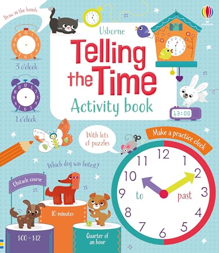 Stock image for Telling the Time Activity Book (Maths Activity Books): 1 for sale by AwesomeBooks