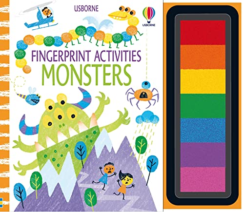 Imagen de archivo de Fingerprint Activities Monsters a la venta por WorldofBooks