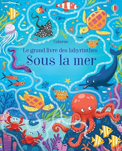 Stock image for Sous la mer - Le grand livre des labyrinthes for sale by medimops
