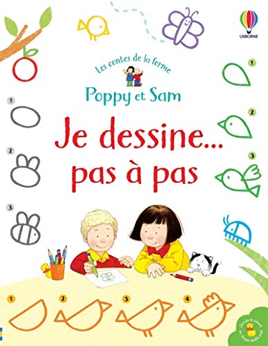 Beispielbild fr Poppy et Sam - Je dessine. pas  pas zum Verkauf von Ammareal