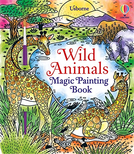 9781474998536: Wild Animals Magic Painting Book (Magic Painting Books)