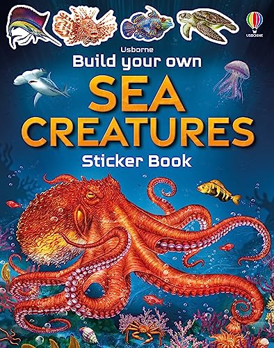 Beispielbild fr Build Your Own Sea Creatures (Build Your Own Sticker Book) zum Verkauf von WorldofBooks