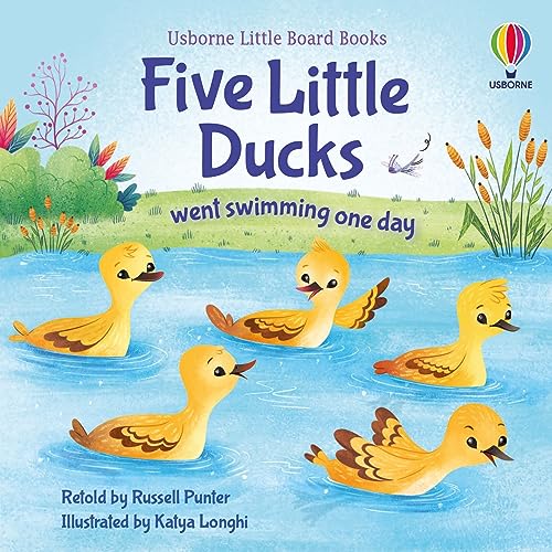 Beispielbild fr Five little ducks went swimming one day (Little Board Books) zum Verkauf von WorldofBooks