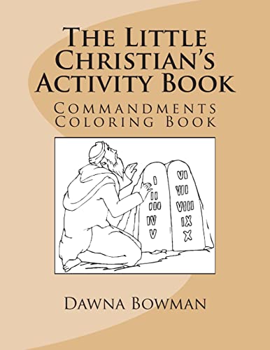 Beispielbild fr The Little Christian's Activity Book: Commandments Coloring Book zum Verkauf von THE SAINT BOOKSTORE