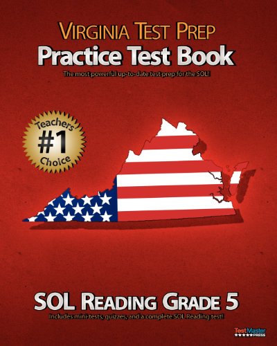 Beispielbild fr Virginia Test Prep Practice Test Book Sol Reading Grade 5 zum Verkauf von ThriftBooks-Atlanta