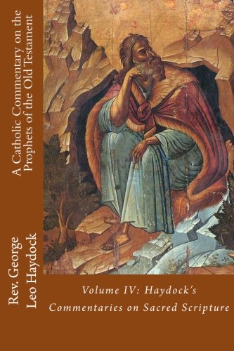 Stock image for A Catholic Commentary on the Prophets of the Old Testament: Volume IV: Haydock's Commentaries on Sacred Scripture for sale by WorldofBooks