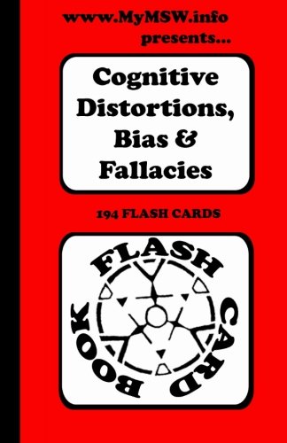 Beispielbild fr Flash Card - Cognitive Distortion: Cognitive Distortions, Bias and Fallacies zum Verkauf von Revaluation Books