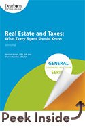 Imagen de archivo de Real Estate and Taxes: What Every Agent Should Know 6th ed a la venta por ThriftBooks-Atlanta