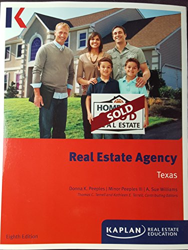 

Real Estate Agency Texas 8th Edition