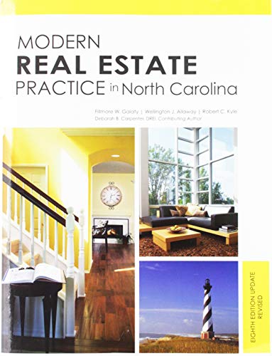 Beispielbild fr Modern Real Estate Practice in North Carolina zum Verkauf von SecondSale