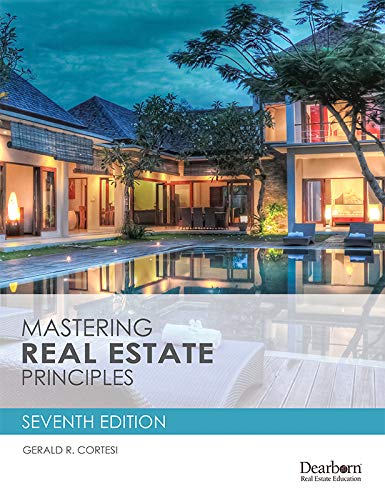Stock image for MASTERING REAL ESTATE PRINCIPLES for sale by Jenson Books Inc
