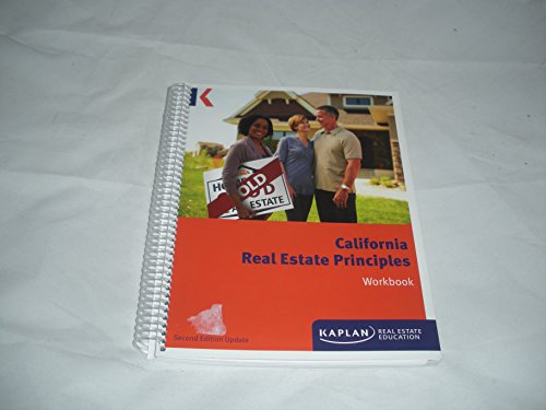 Imagen de archivo de California Real Estate Principles Workbook 2nd Edition Update a la venta por HPB-Red