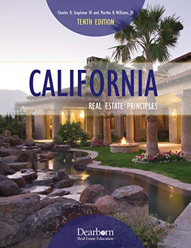 Beispielbild fr California Real Estate Principles 10th Edition zum Verkauf von ThriftBooks-Dallas