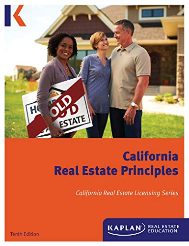 Stock image for Kaplan California Real Estate Principles, 10th Edition (Paperback)  " A Comprehensive Guide on California Real Estate Practice for sale by ThriftBooks-Atlanta