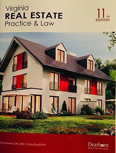 Stock image for Virginia Real Estate Practice & Law, 11th Edition for sale by Books-R-Keen