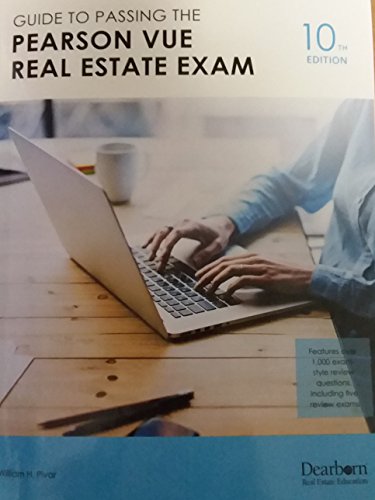 Imagen de archivo de Guide to Passing the Pearson Vue Real Estate Exam 10th Edition a la venta por SecondSale