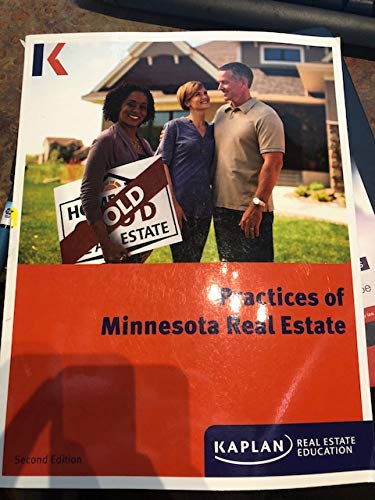 Beispielbild fr Practices of Minnesota Real Estate 2nd Edition zum Verkauf von HPB-Emerald